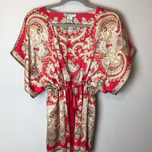 CAbi Tops - Cabi | Silk kimono top